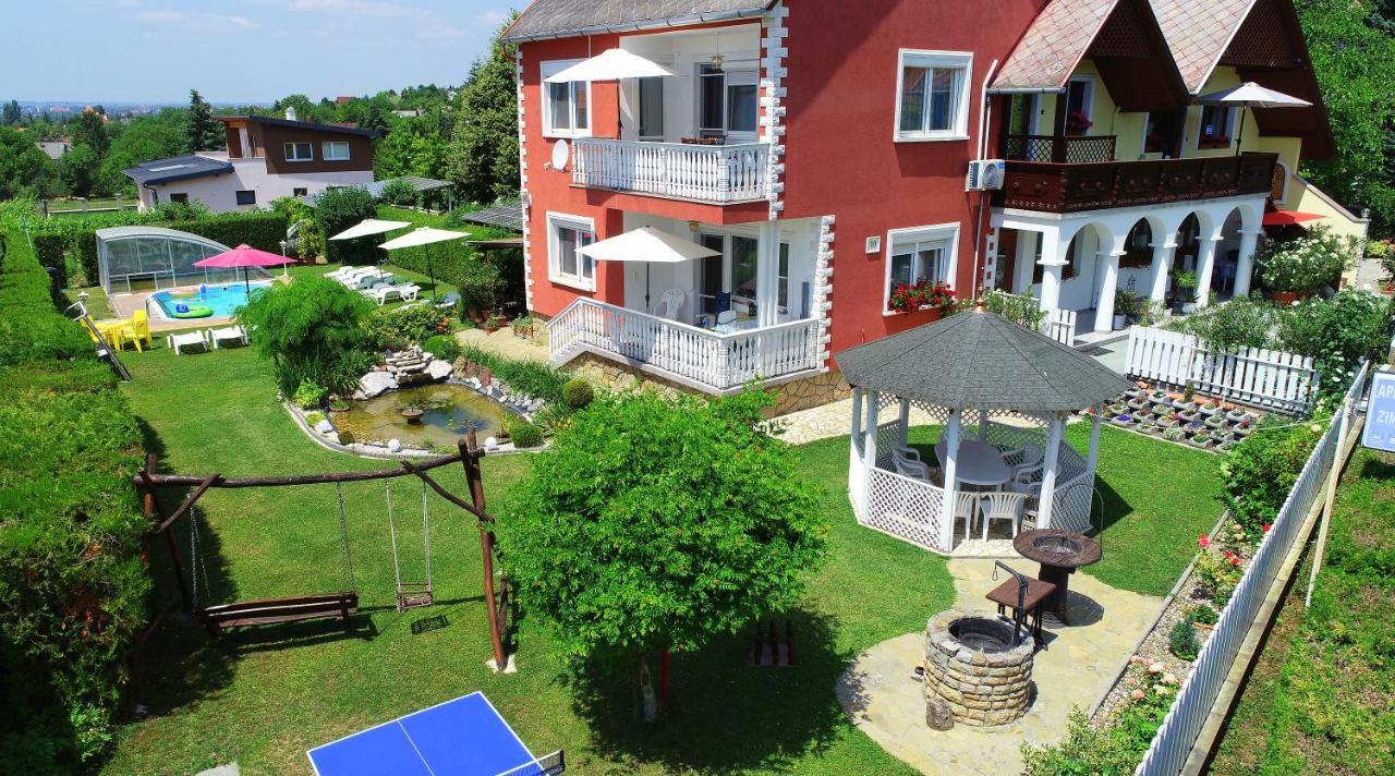 Apartmán Papp Apartmanház Vonyarcvashegy Exteriér fotografie